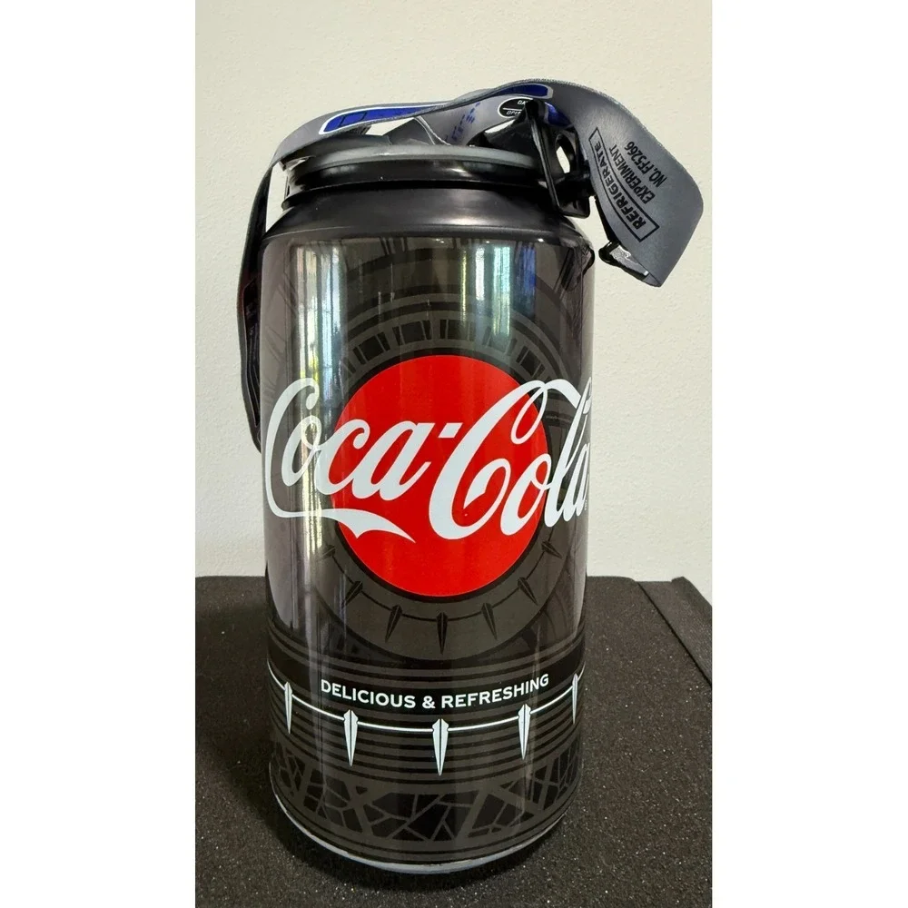 Disney Avengers Campus Black Panther Wakanda Coke Can Drink Sipper Large